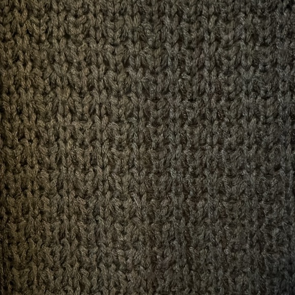 Forever 21 Dark Green Flyaway Knit Short Sleeve Cardigan Shawl S - Picture 4 of 12